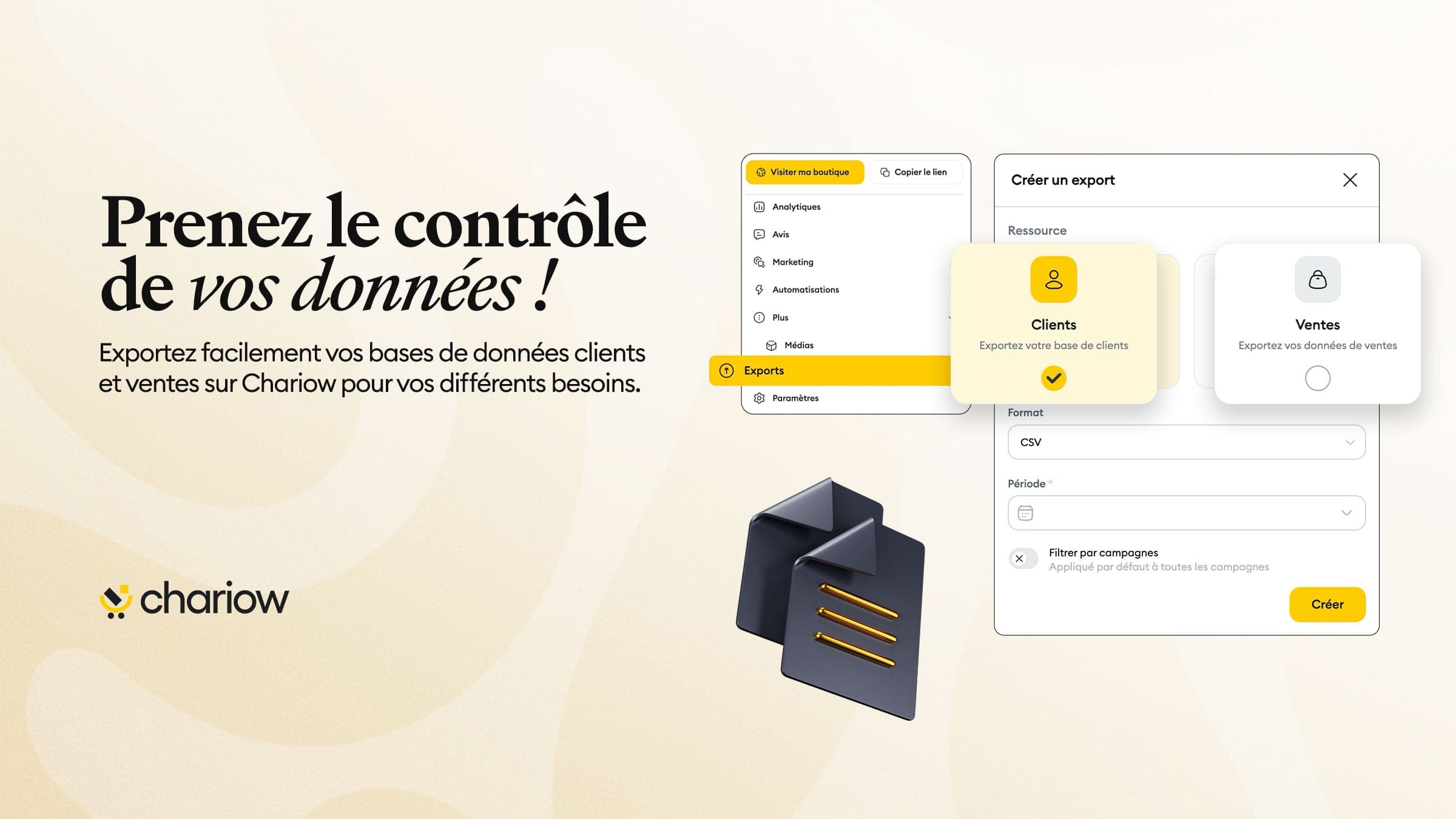 Prenez le contrôle de vos bases de données de clients et de ventes