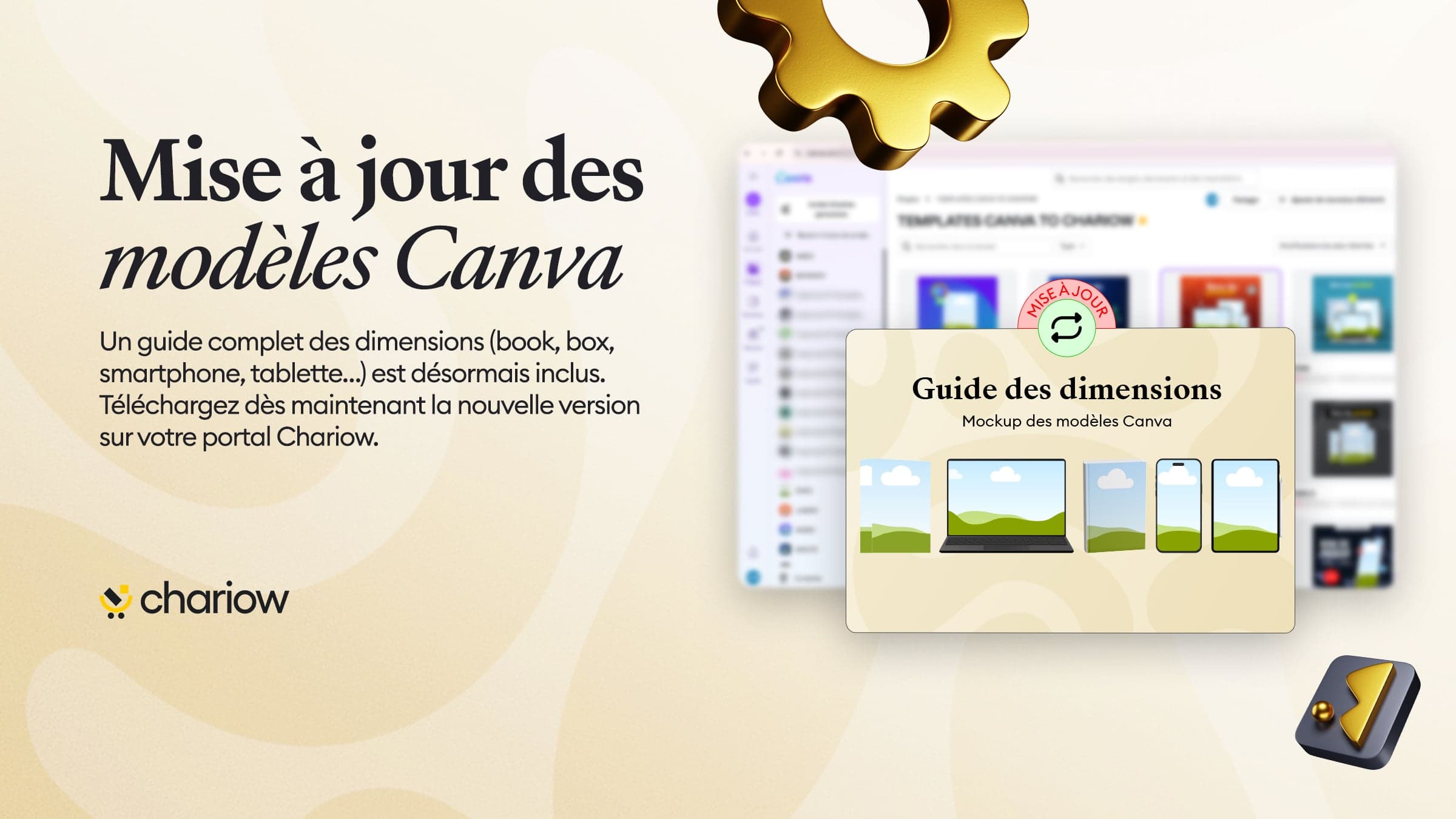 Mise à jour des modèles Canva pour l'optimisation de vos visuels produits
