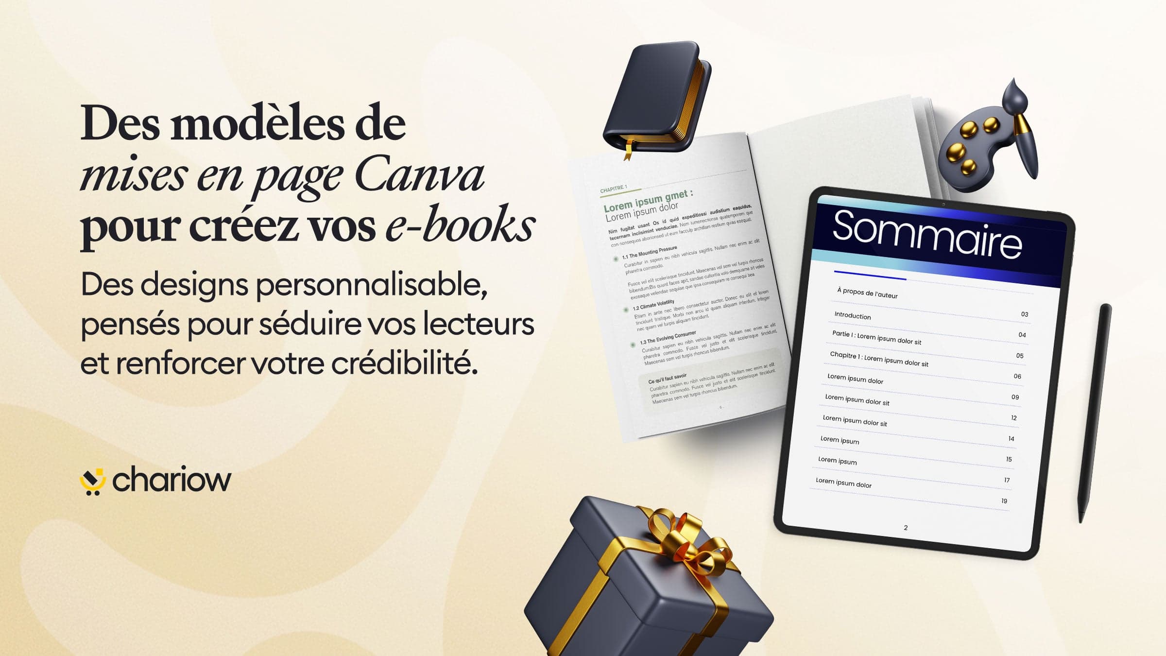 Nouvelles ressources : Modèles de mise en page pour vos eBooks sur Canva