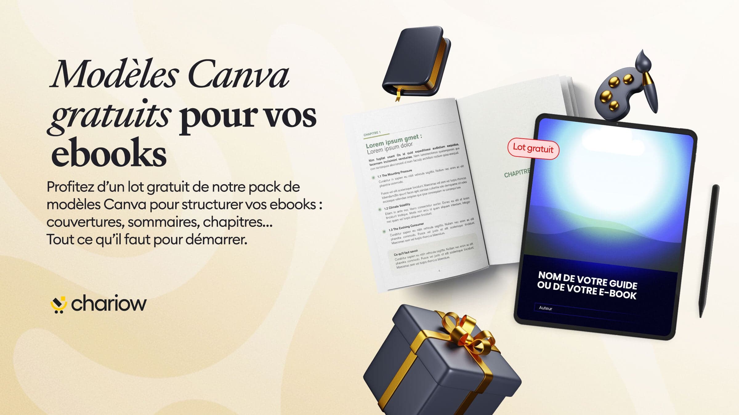 Modèles de mise en page de vos eBooks sur Canva (gratuit)