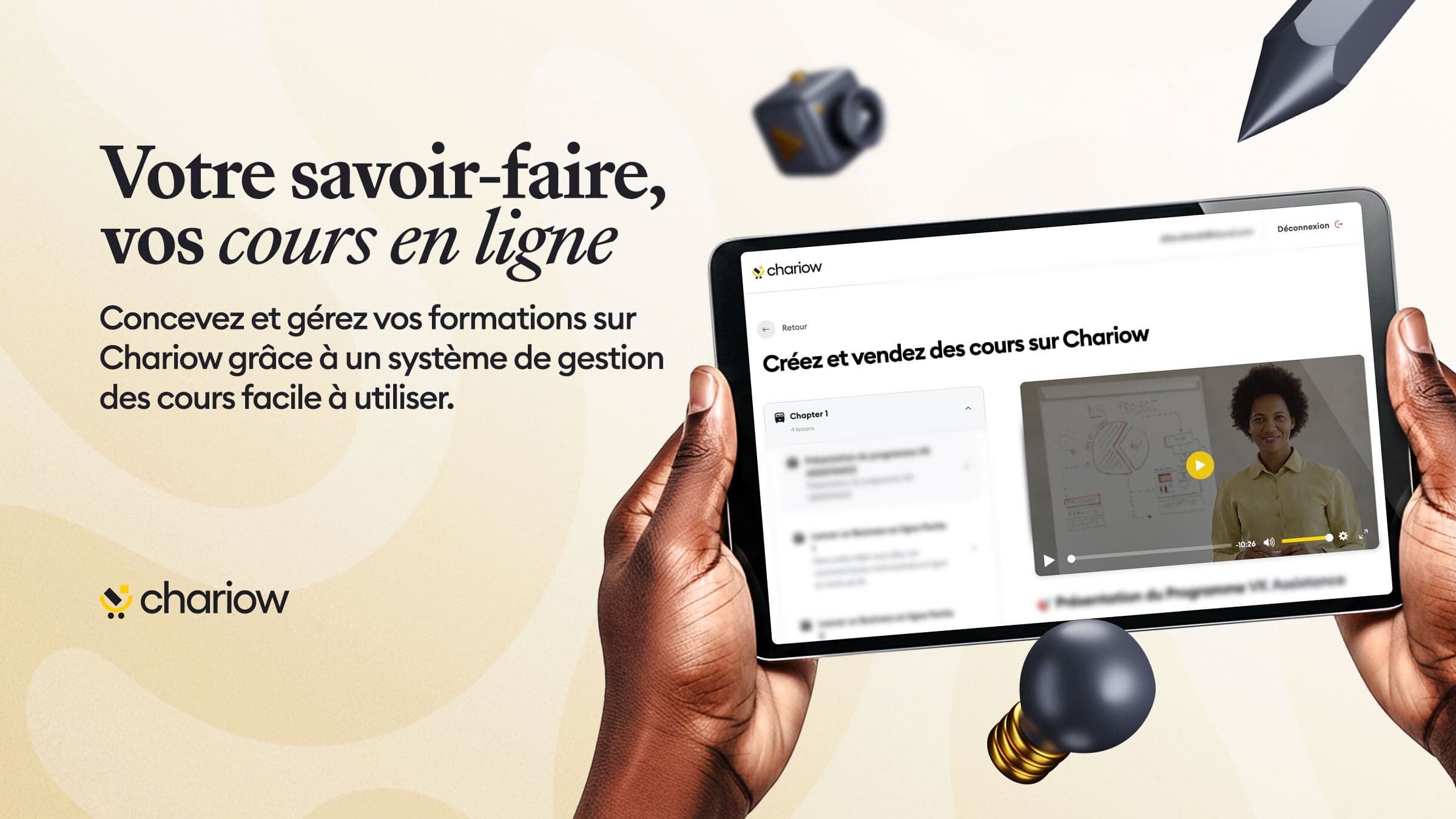 Your know-how, your online courses.