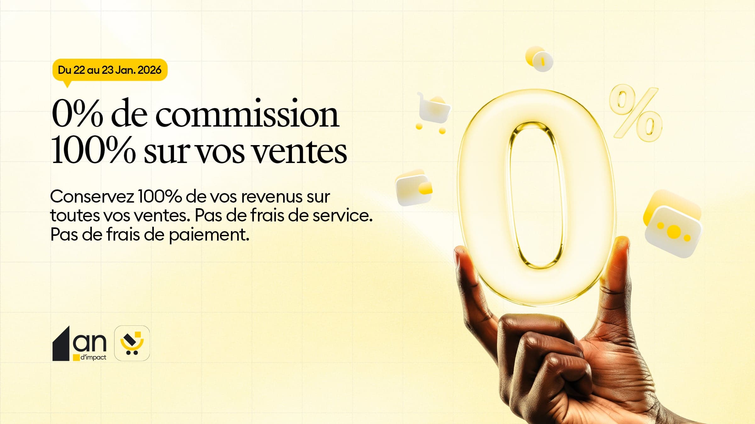 Chariow becomes exceptionally free for 48 hours.