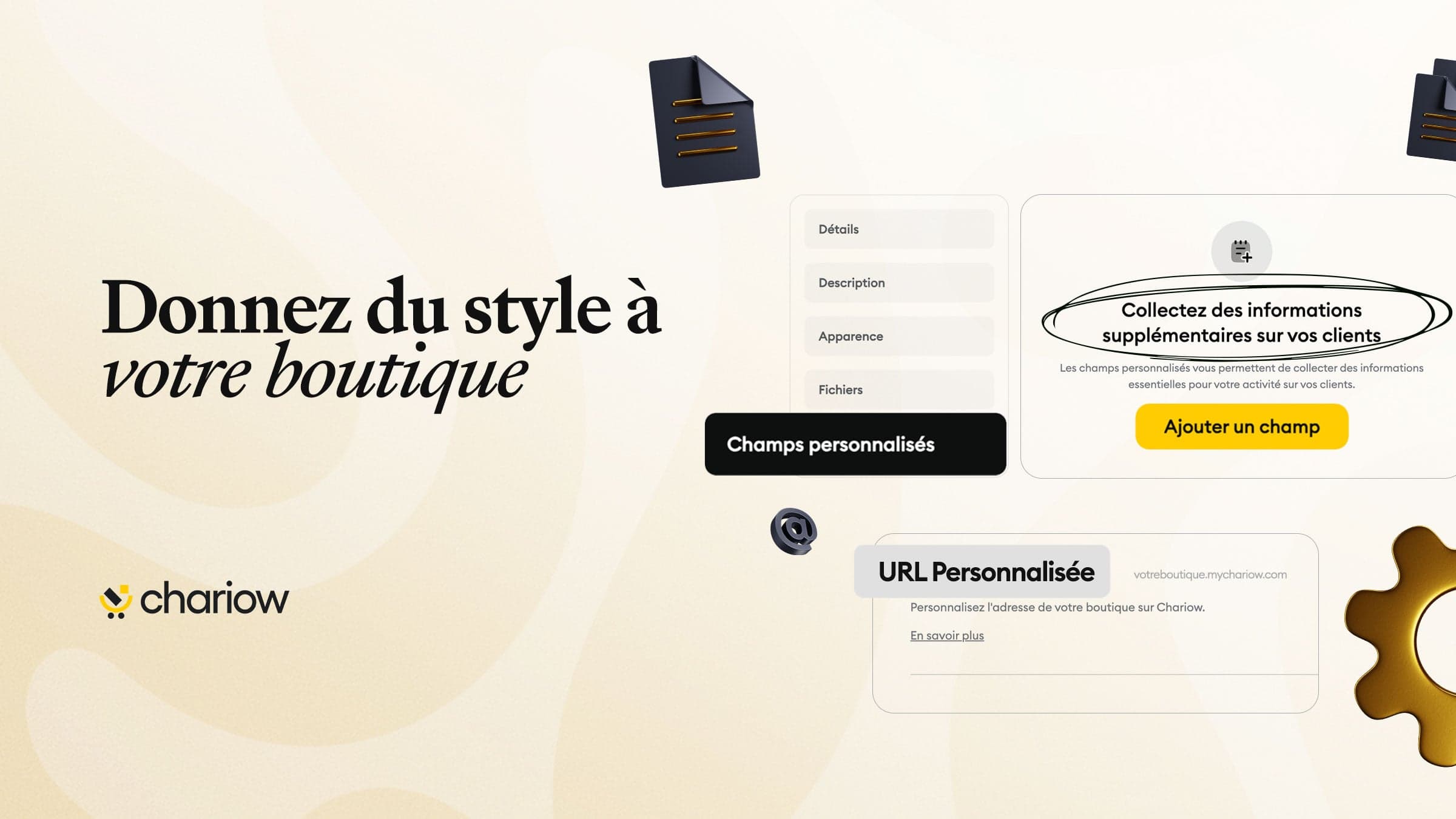 New Feature Available: Custom Fields & Custom URL